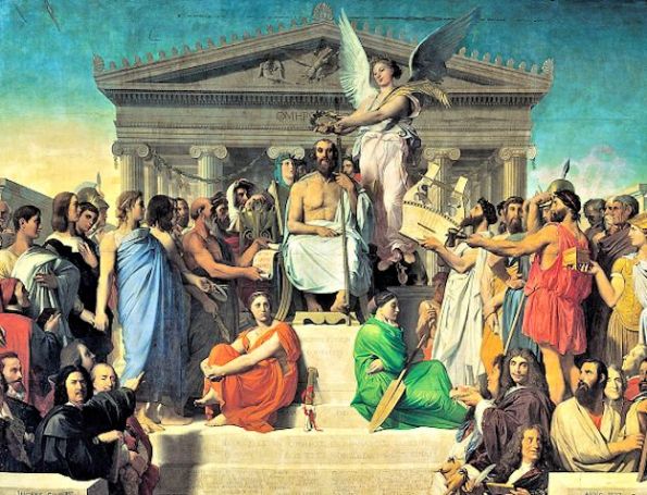 Apotheosis of Homer Apotheosis of Homer