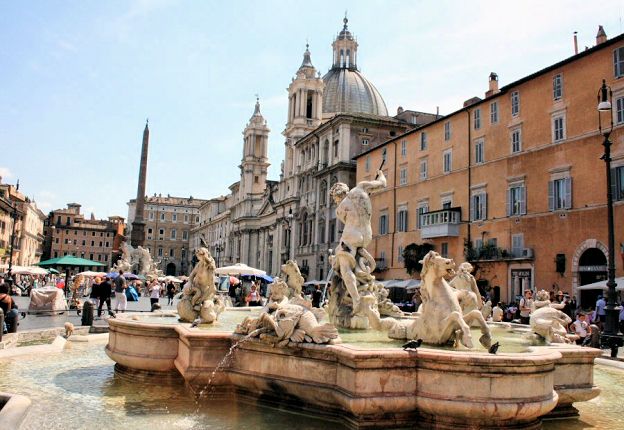 Italian town Rome