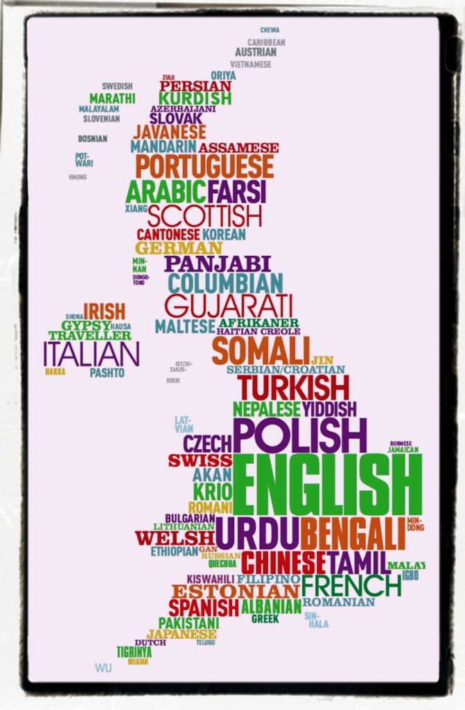 300 languages spoken in multicultural Britain