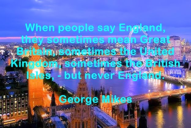 Quotes on England