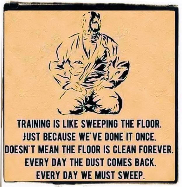 Training and perseverance Training and perseverance